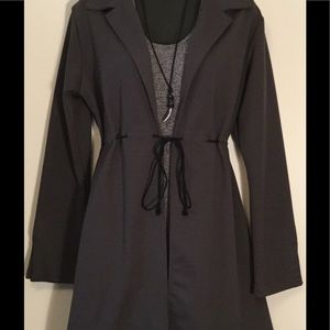 Loose Fit Top with Tie